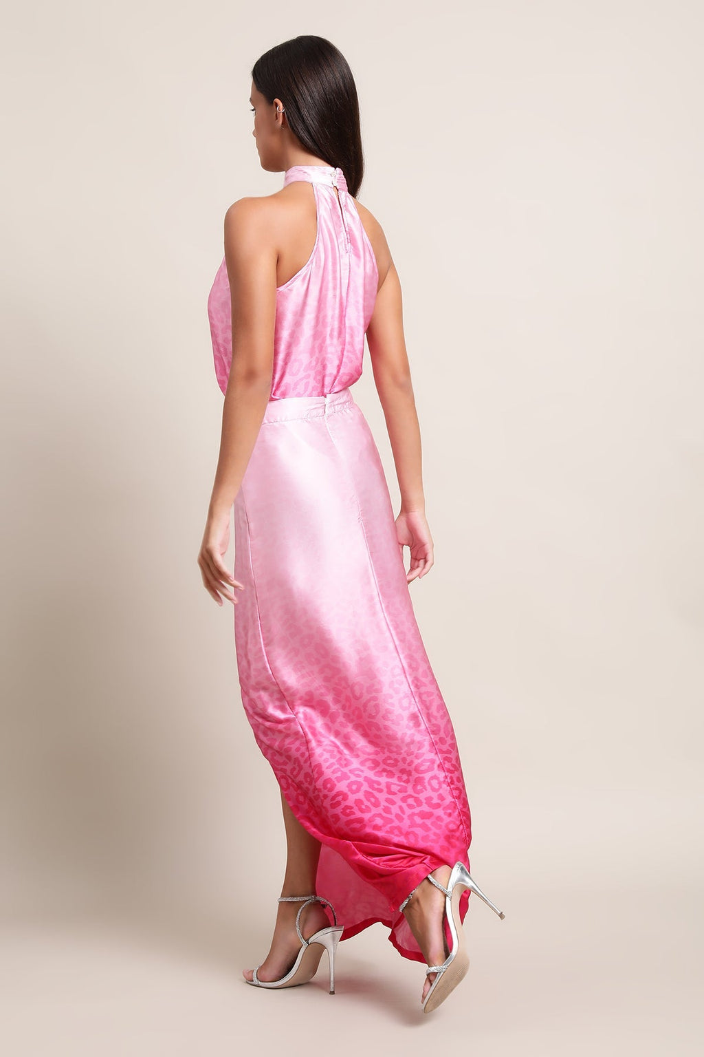 Jupe Salome - Soie Rose