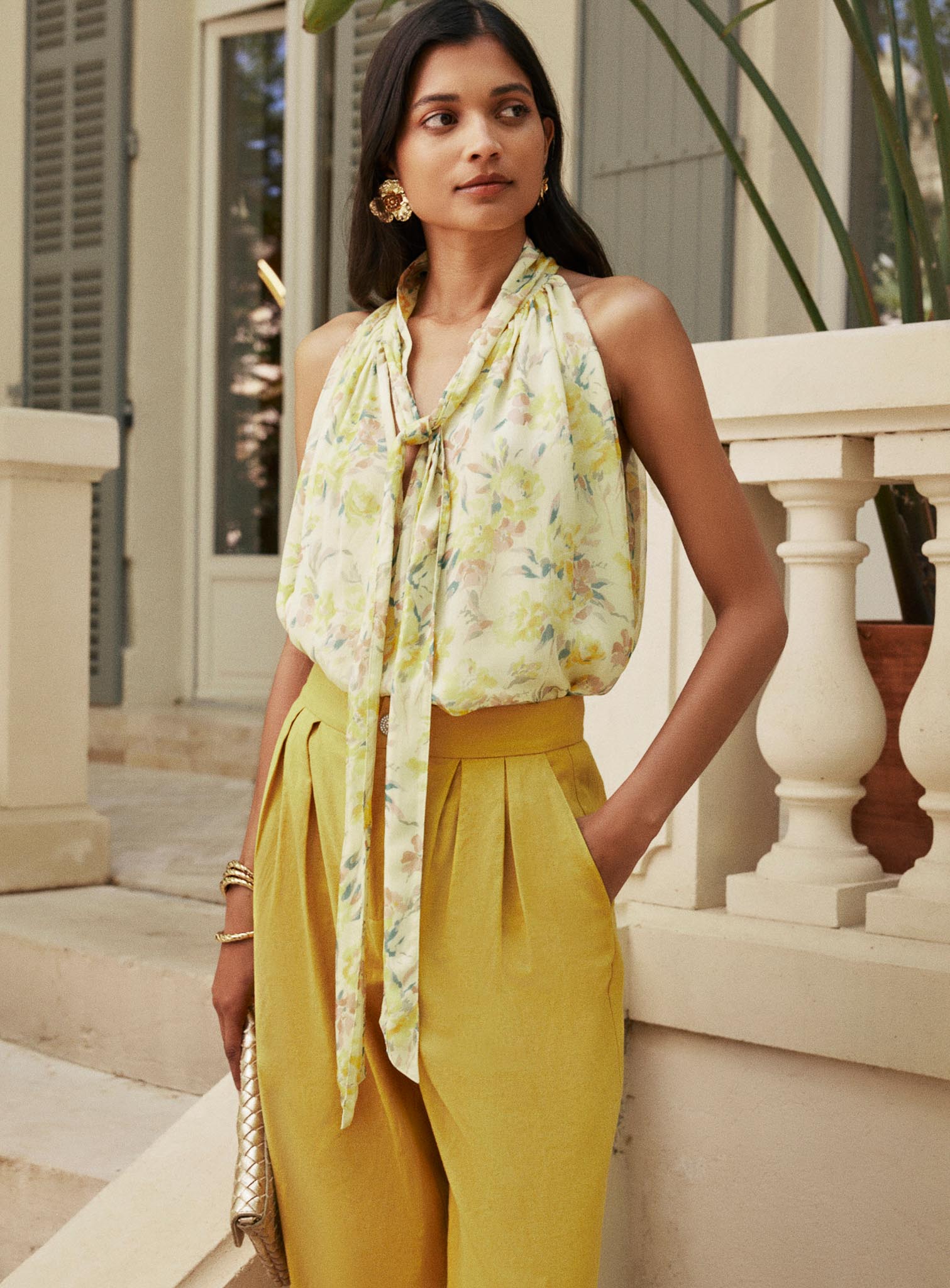 Top En Soie Marie - Flower