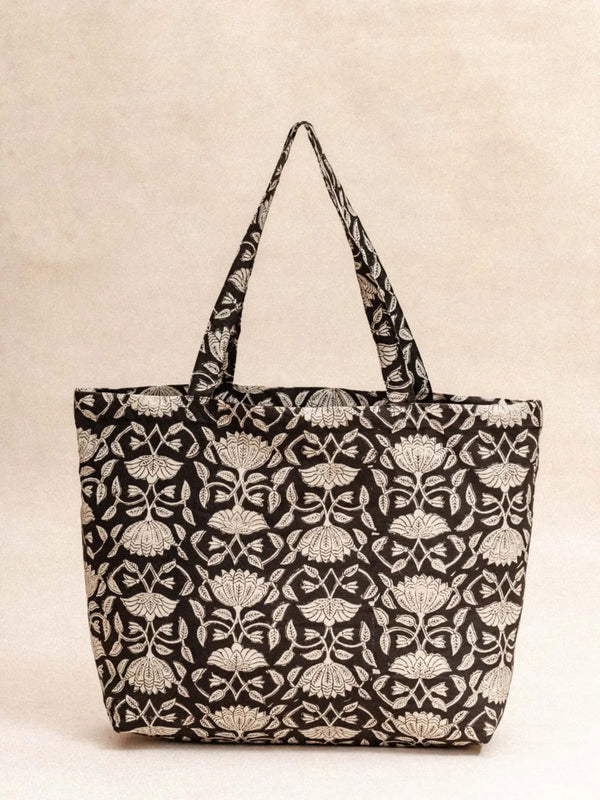Tote Bag - Lotus Noir KIRANE