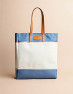 Sac A Main Le Tote Bag By Escadrille - Bleu - Femme