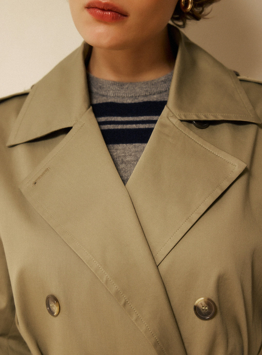 Trench Ornella - Olive
