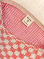 Trousse  - Toilette et maquillage - Damier Pétale KIRANE