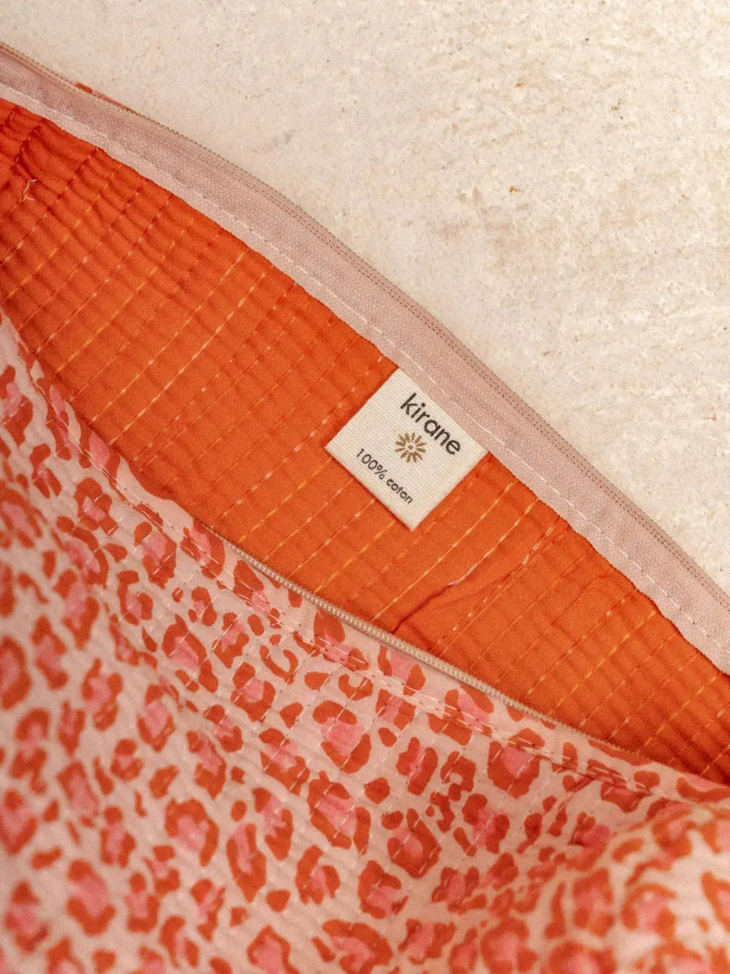 Trousse  - Toilette et maquillage - Léopard Bonbon KIRANE