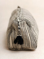 Trousse - Maquillage - Rayure Noire - kirane