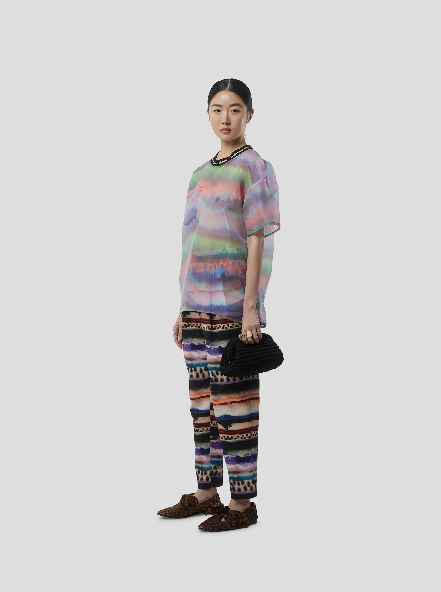 T-Shirt Dede In Opalys Print