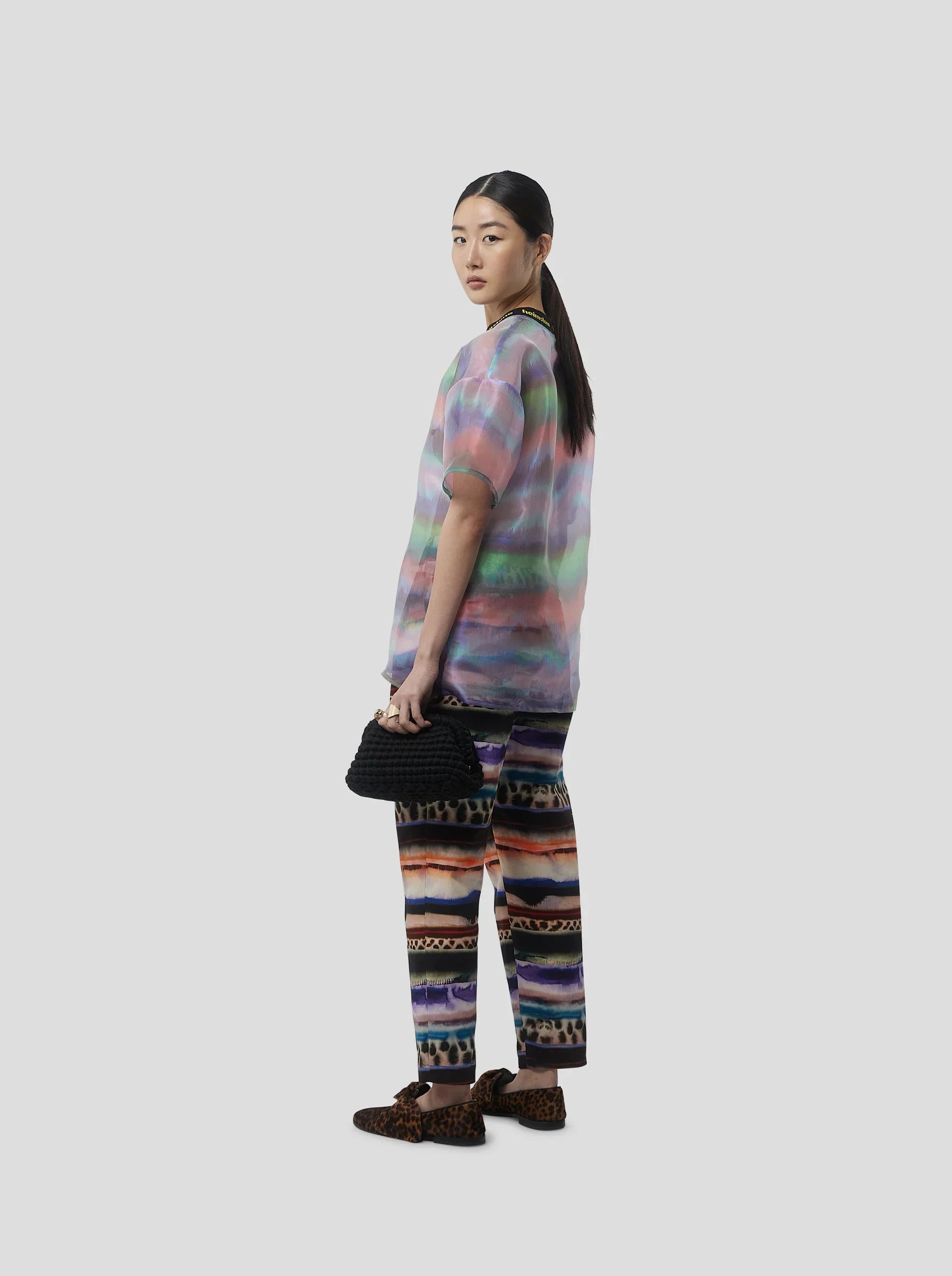 T-Shirt Dede In Opalys Print
