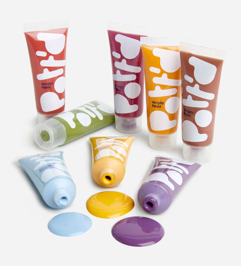 Peintures Pour Poterie - Couleurs Au Choix