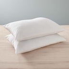 Lot De 2 Oreillers Gamme "Douceur" - Blanc
