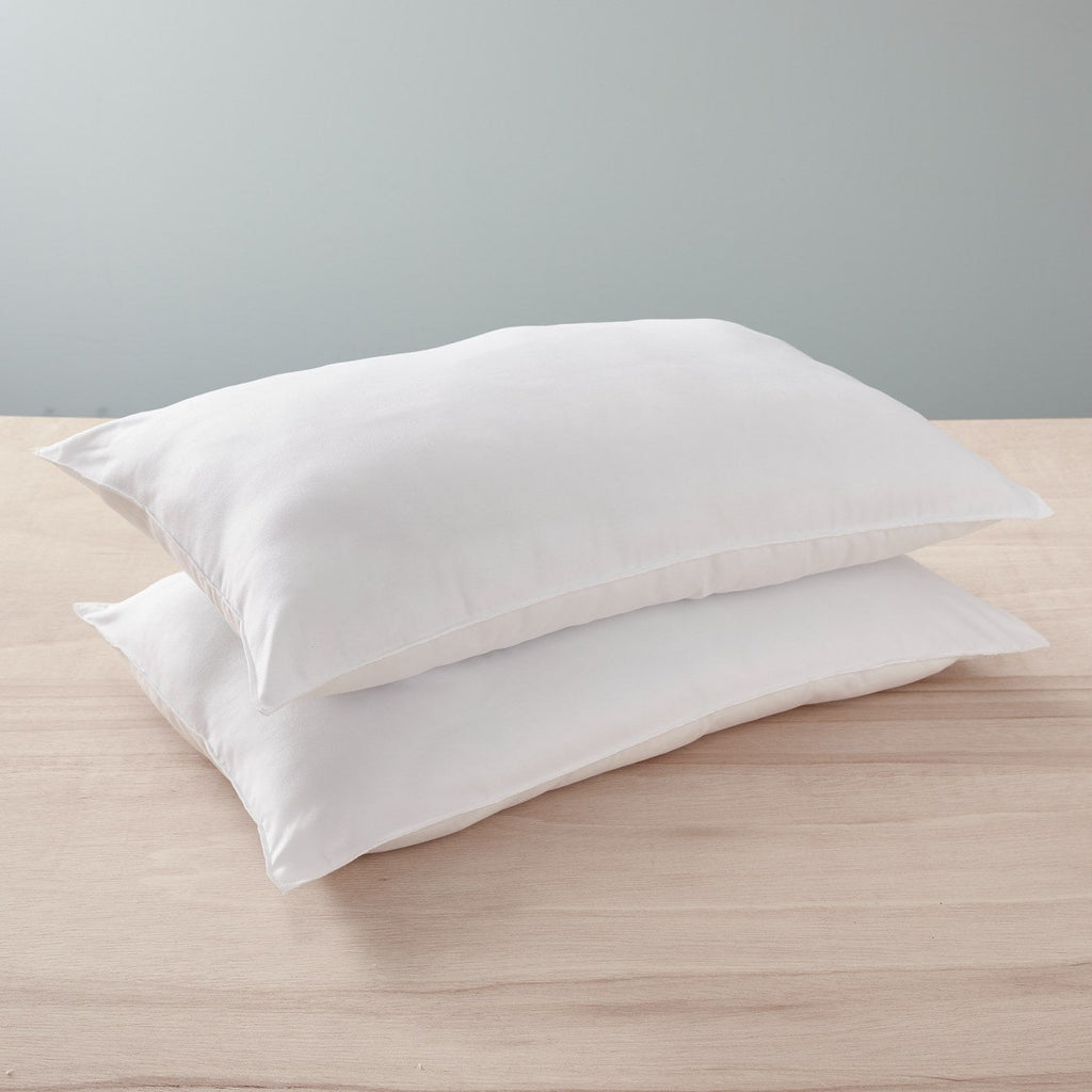 Lot De 2 Oreillers Gamme "Douceur" - Blanc