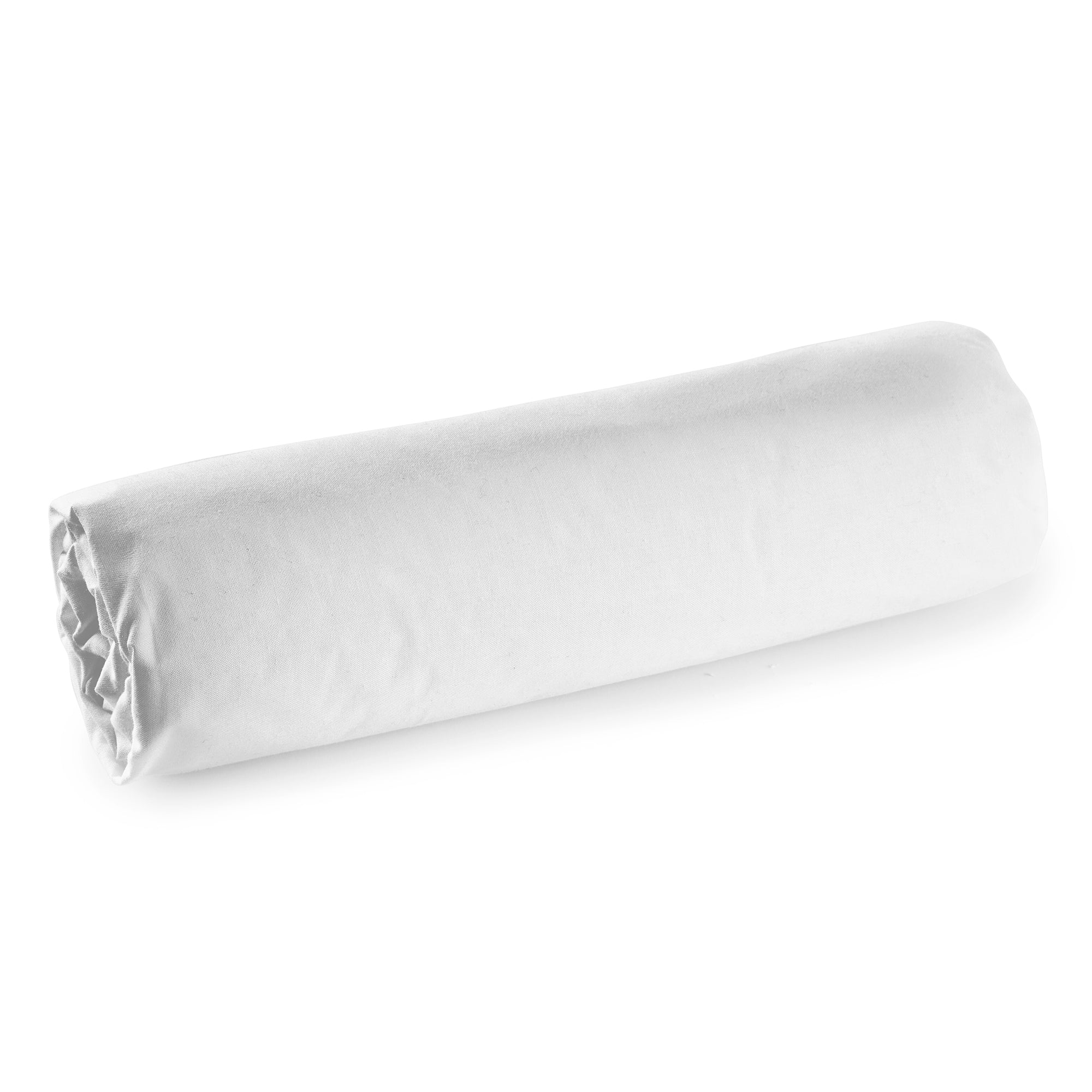 Drap Housse - 100% Percale Coton - Neige