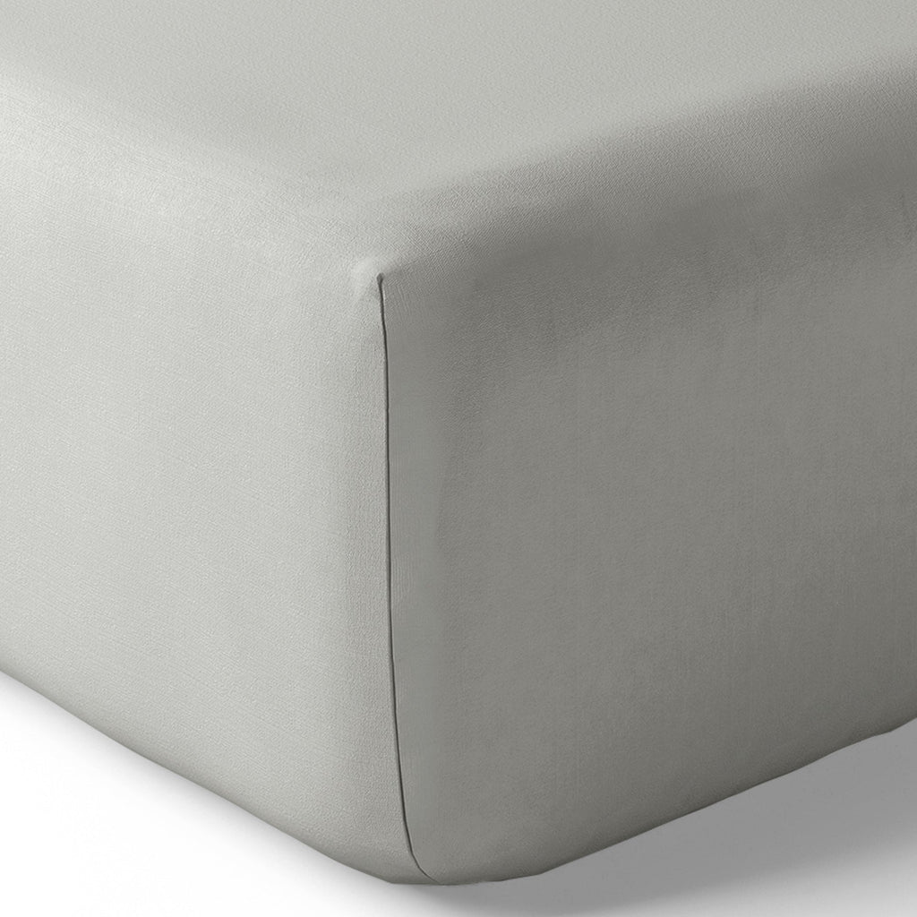 Drap Housse - 100% Percale Coton - Perle