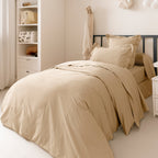Housse De Couette - 100% Percale Coton - Lin