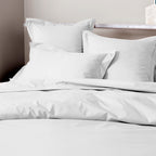 Housse De Couette - 100% Percale Coton - Neige