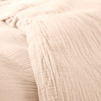 Pack Complet (Housse De Couette + Taie(s) + Drap Housse) - Gaze De Coton - Naturel