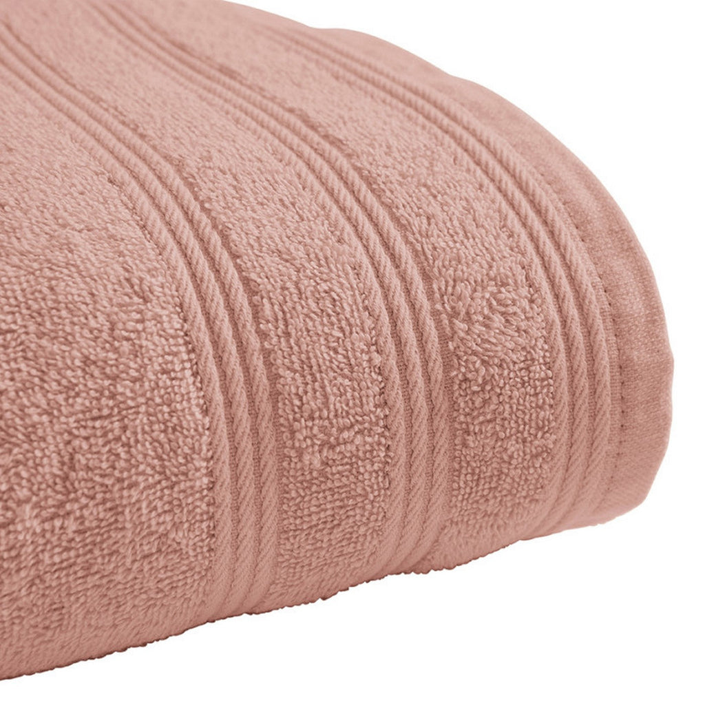Serviette De Toilette "Spa" - 100% Coton - Blush