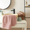 Serviette De Toilette "Spa" - 100% Coton - Blush