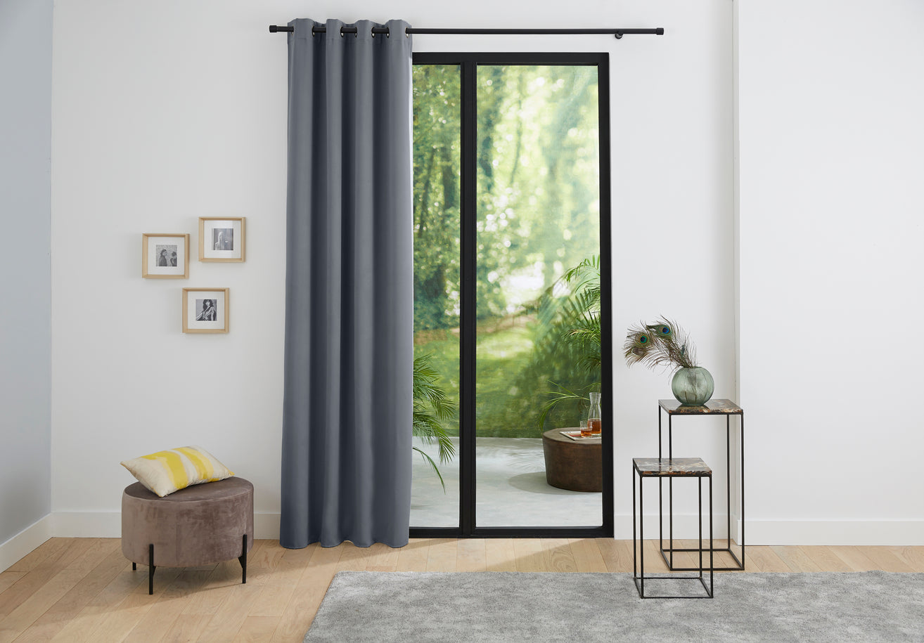 Rideaux Thermiques - 100% Polyester - Granite