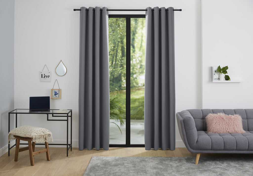 Rideaux Thermiques - 100% Polyester - Granite
