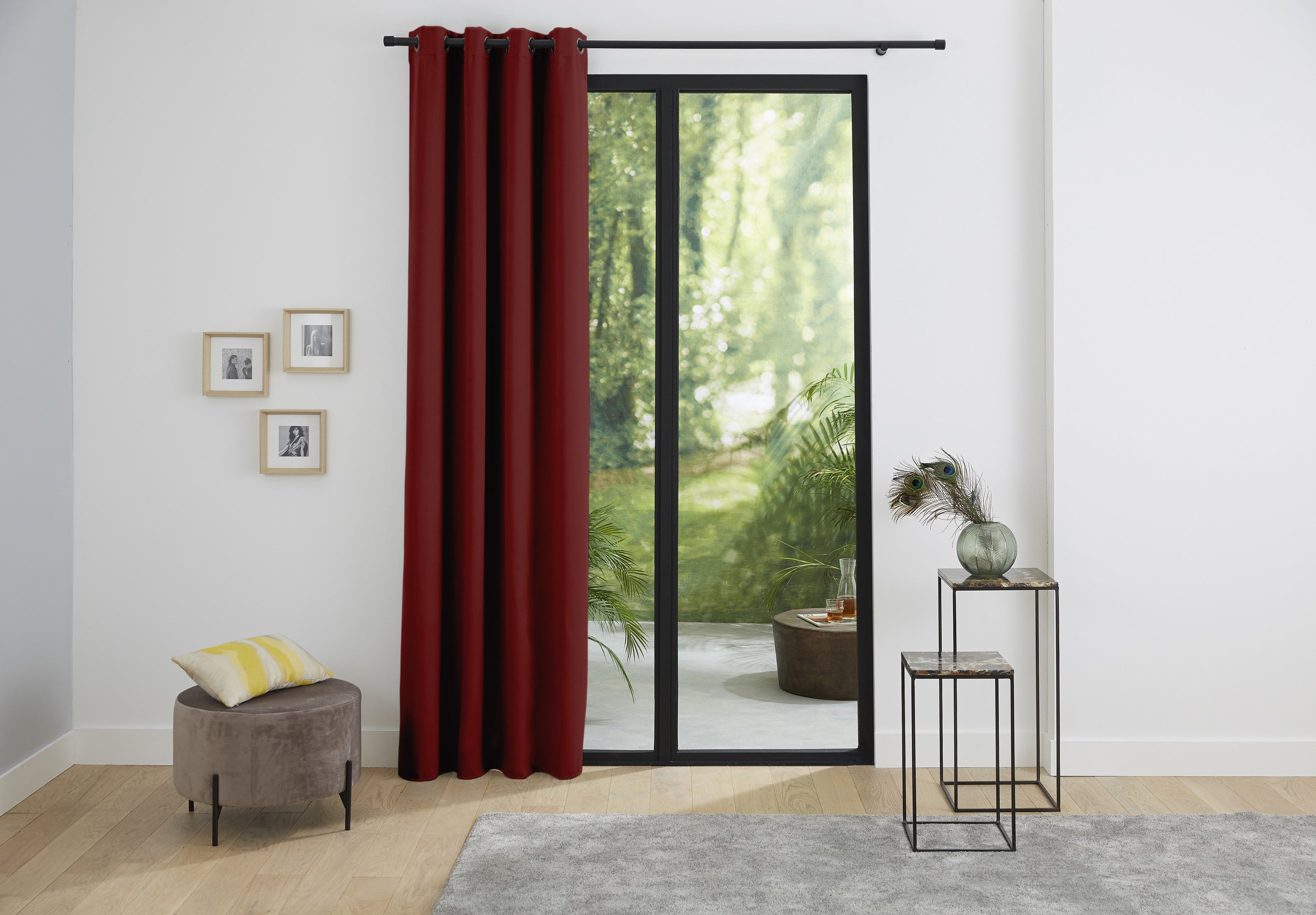 Rideaux Thermiques - 100% Polyester - Lie De Vin