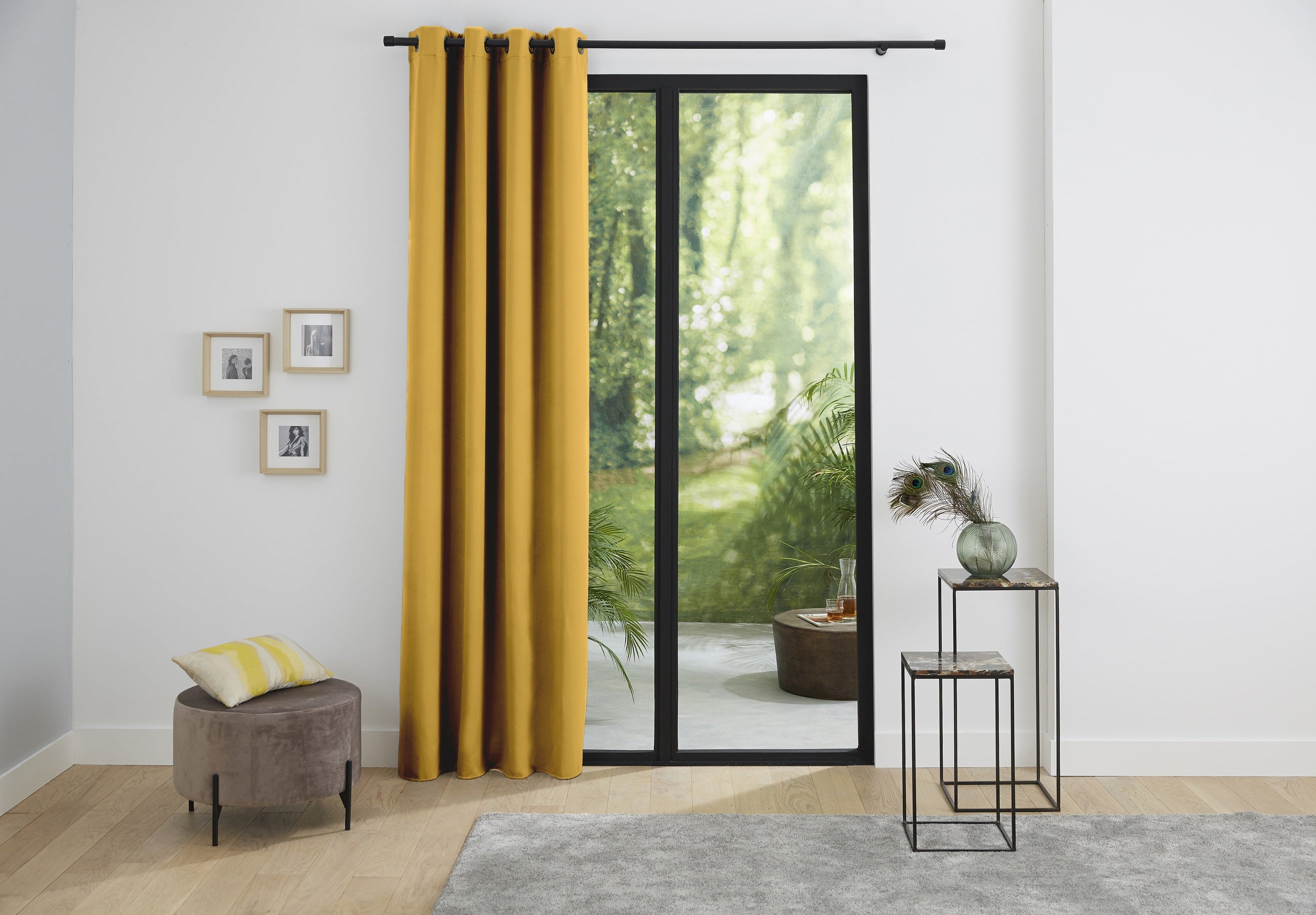 Rideaux Thermiques - 100% Polyester - Miel
