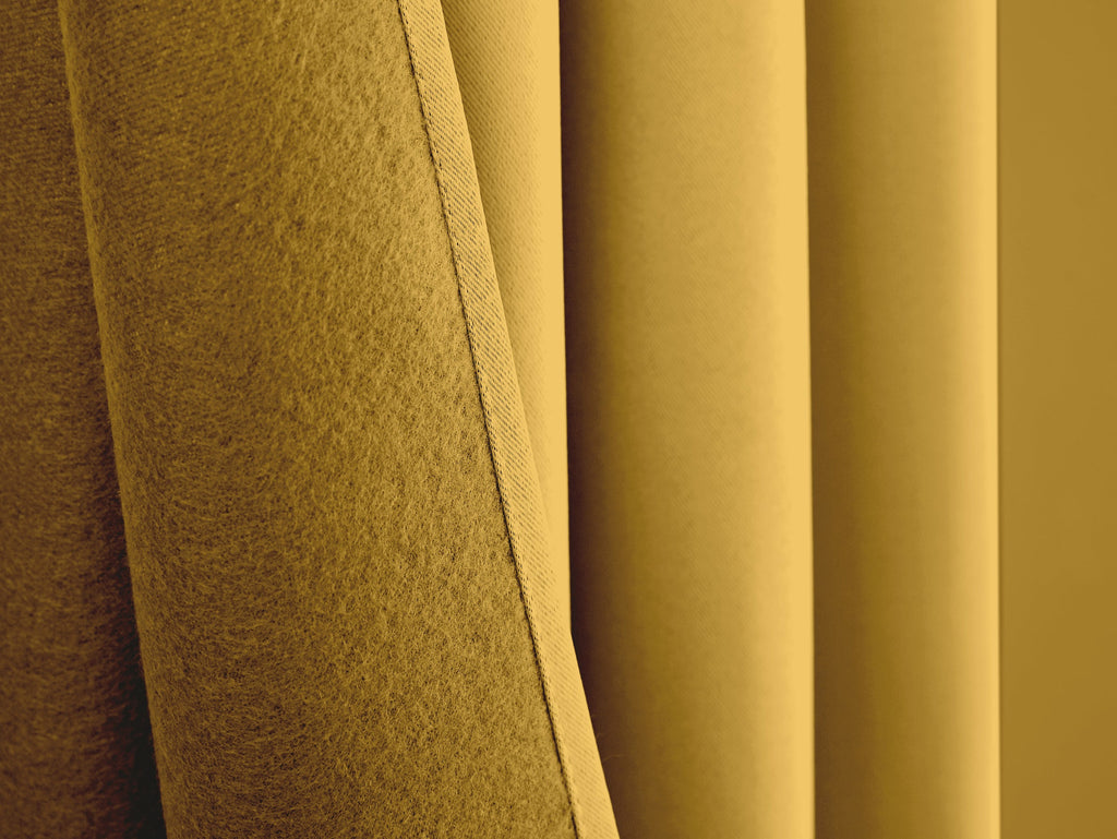 Rideaux Thermiques - 100% Polyester - Miel