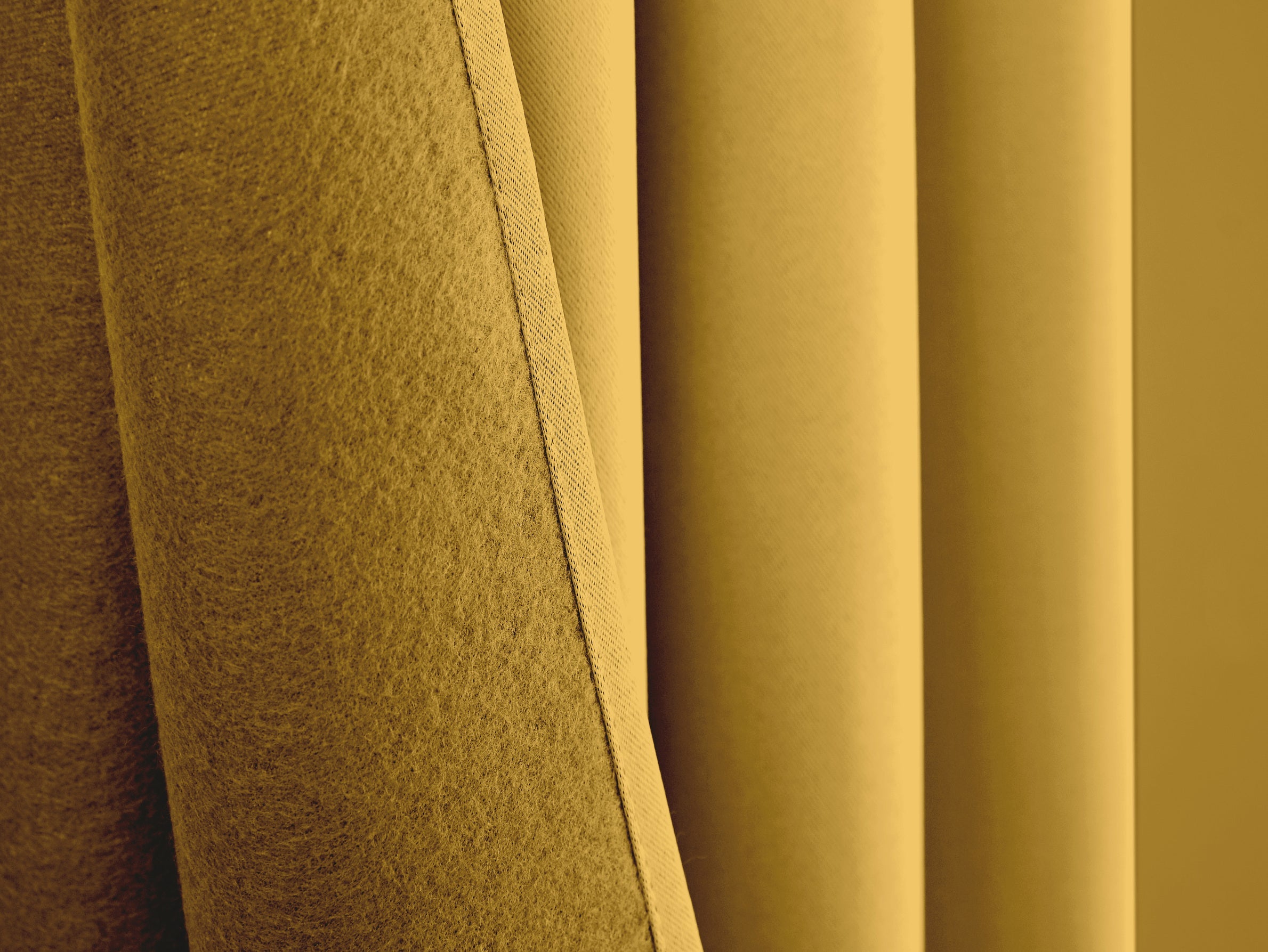 Rideaux Thermiques - 100% Polyester - Miel