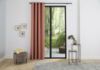 Rideaux Thermiques - 100% Polyester - Rose Boisé