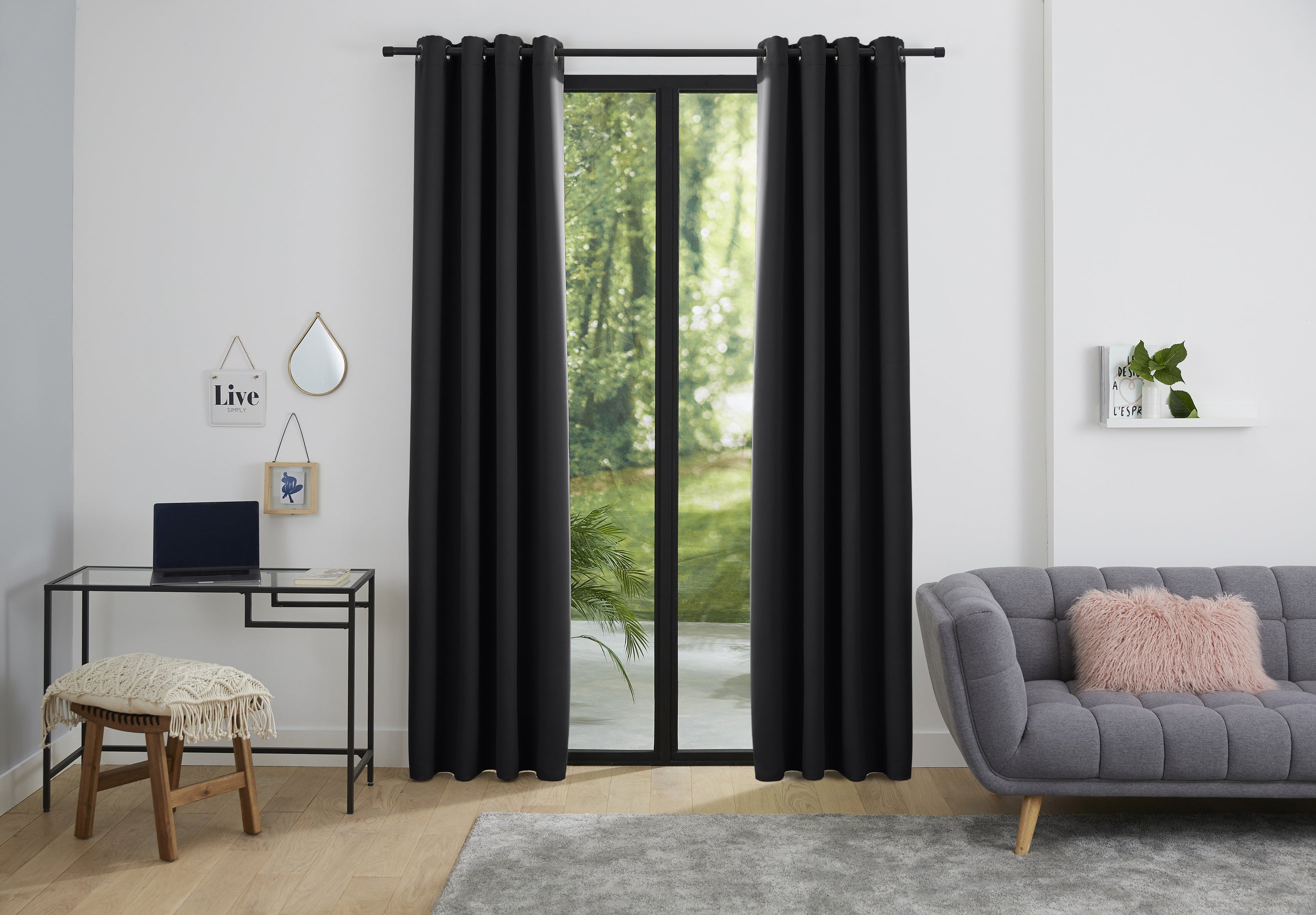 Rideaux Thermiques - 100% Polyester - Truffe