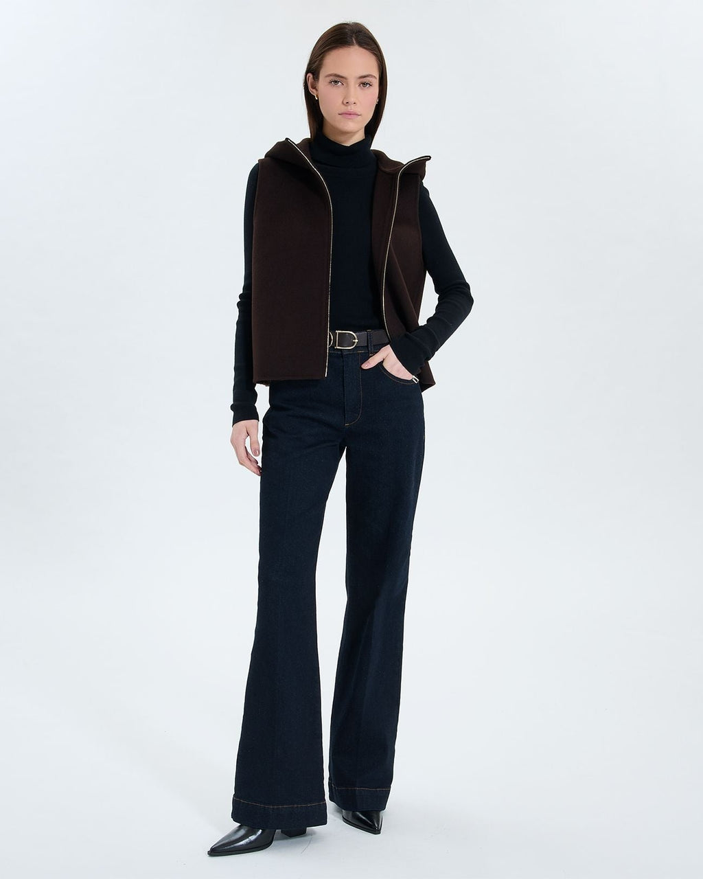 Gilet sans manches chocolat_1