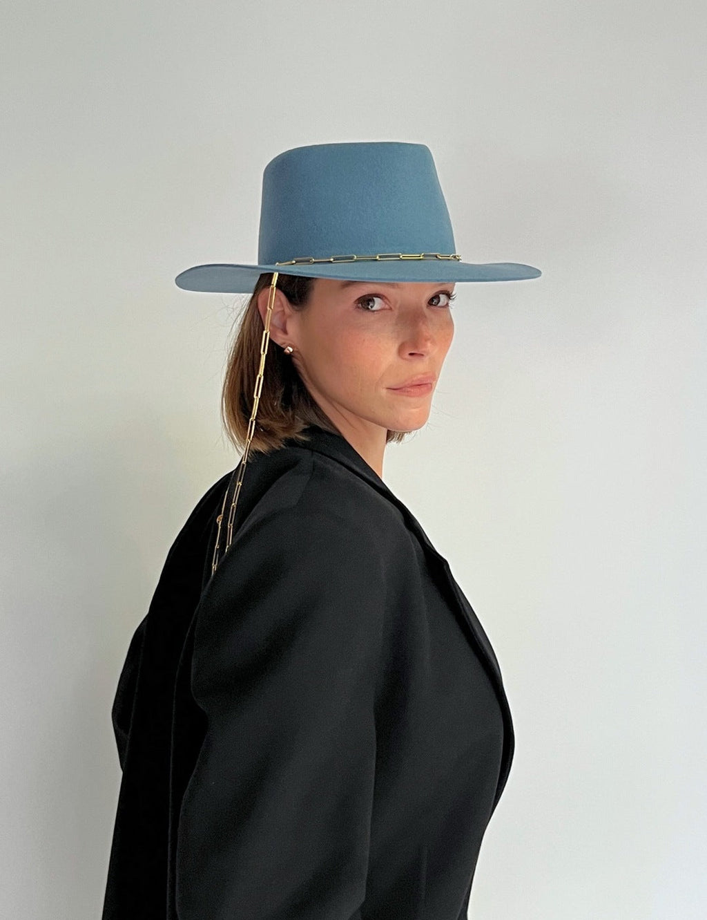 Chapeau Feutre Ulysse - Blue Jeans