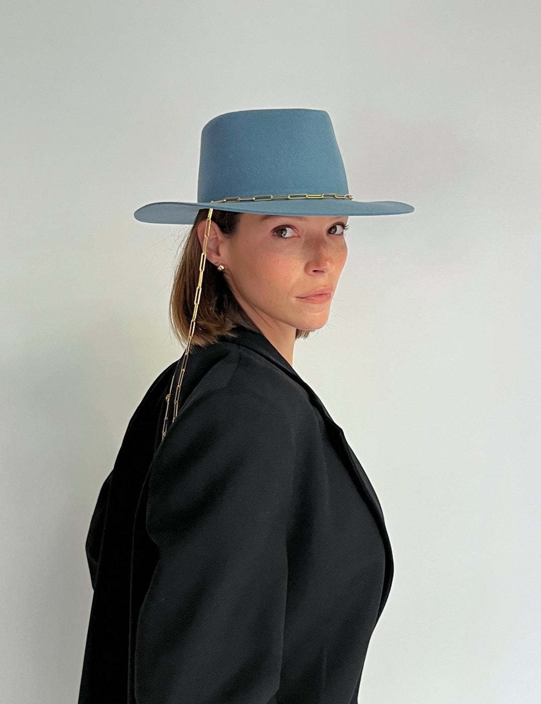 Chapeau Feutre Ulysse - Blue Jeans
