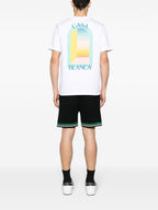 T-Shirt Larc Colore - Blanc