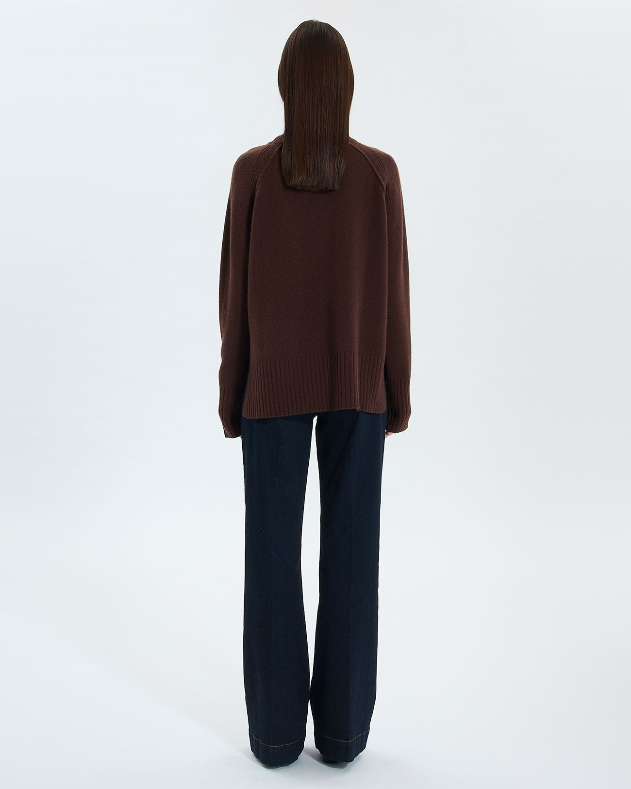 Pull Nefeli chocolat en cachemire_3