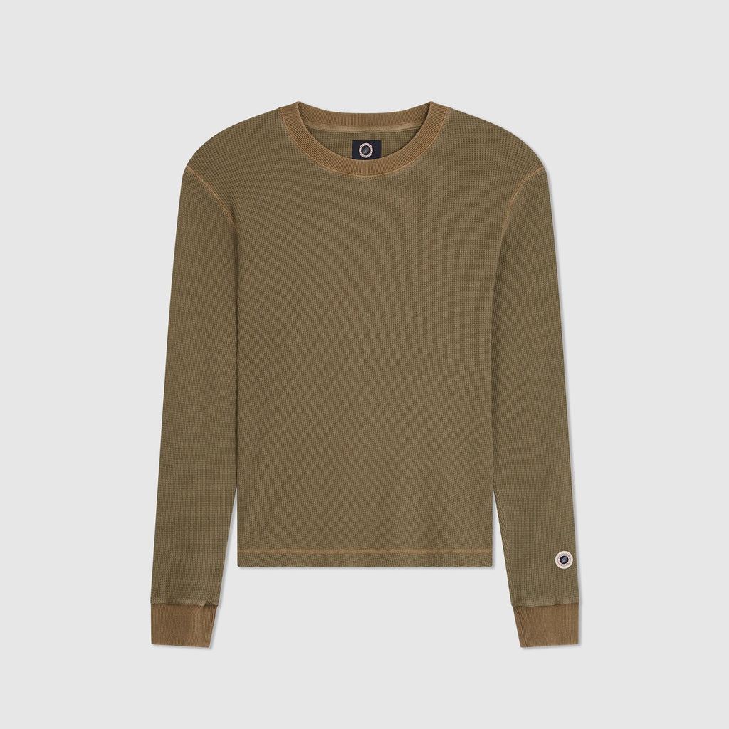 Tee Shirt Nid D'Abeille Ml - Kaki - Mixte