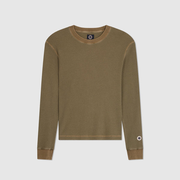 Tee Shirt Nid D'Abeille Ml - Kaki - Mixte
