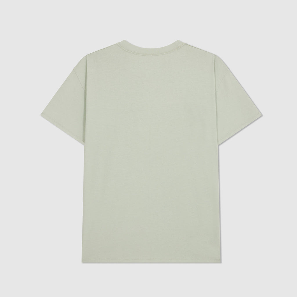 Tee Shirt Coutures Ouvertes - Celadon - Mixte