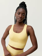 Top Urdhva - Jaune Doux - Femme