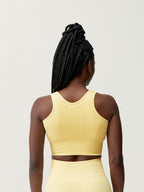 Top Urdhva - Jaune Doux - Femme