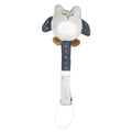 Attache-Tétine Bébé En Coton Chouette
