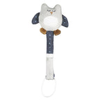 Attache-Tétine Bébé En Coton Chouette