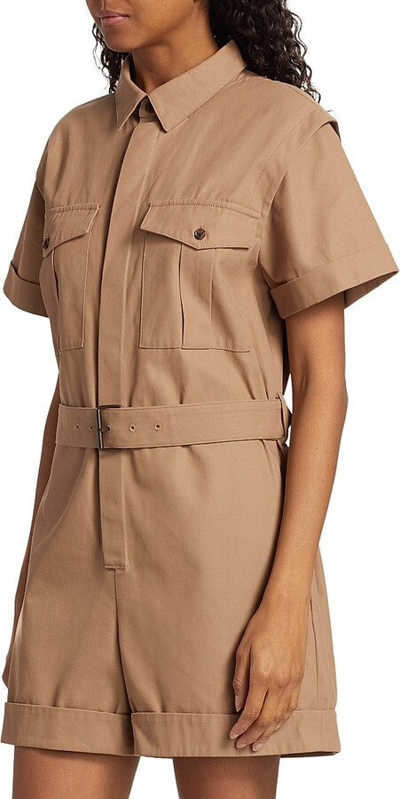 Combinaison Utility Short - Khaki Tan