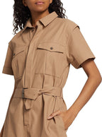 Combinaison Utility Short - Khaki Tan