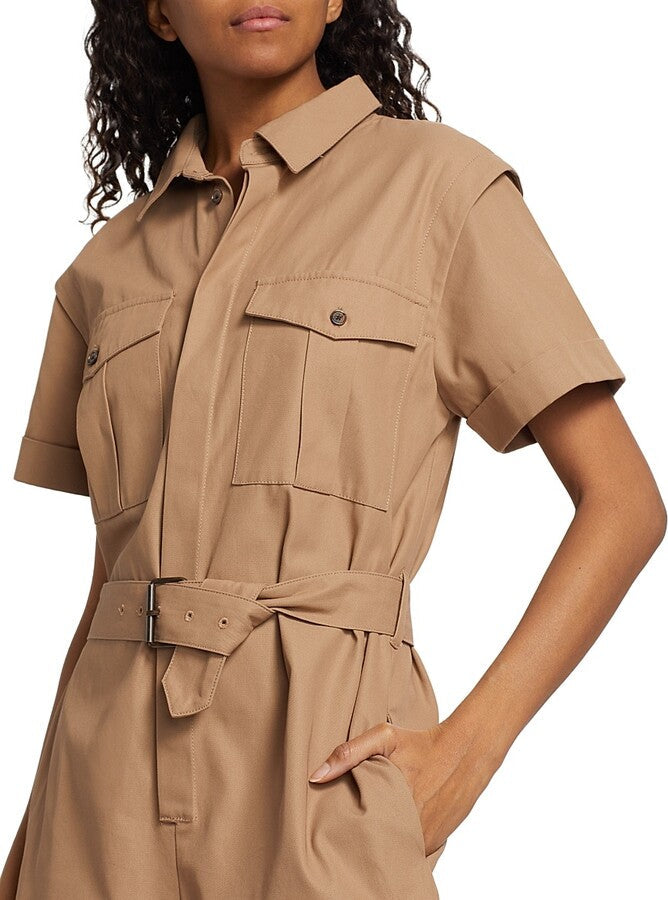 Combinaison Utility Short - Khaki Tan