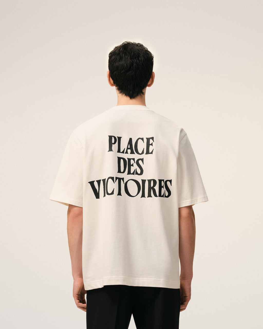 Ami Paris - T-Shirt Place Des Victoires – Blanc