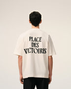Ami Paris - T-Shirt Place Des Victoires – Blanc