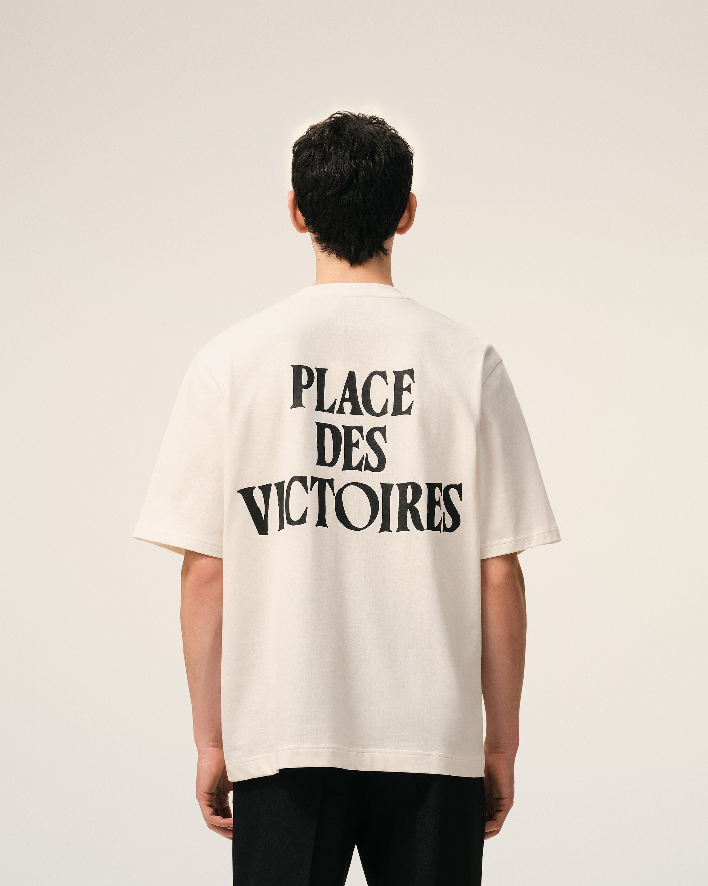 Ami Paris - T-Shirt Place Des Victoires – Blanc