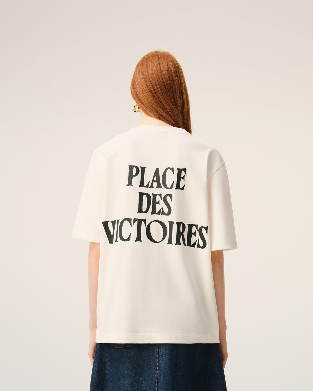 Ami Paris - T-Shirt Place Des Victoires – Blanc
