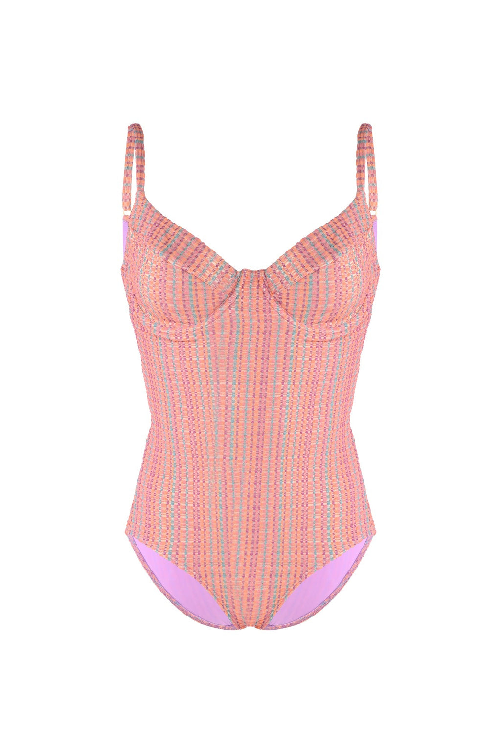 Maillot 1 Pièce Beleza Pura Jacquard Carrement