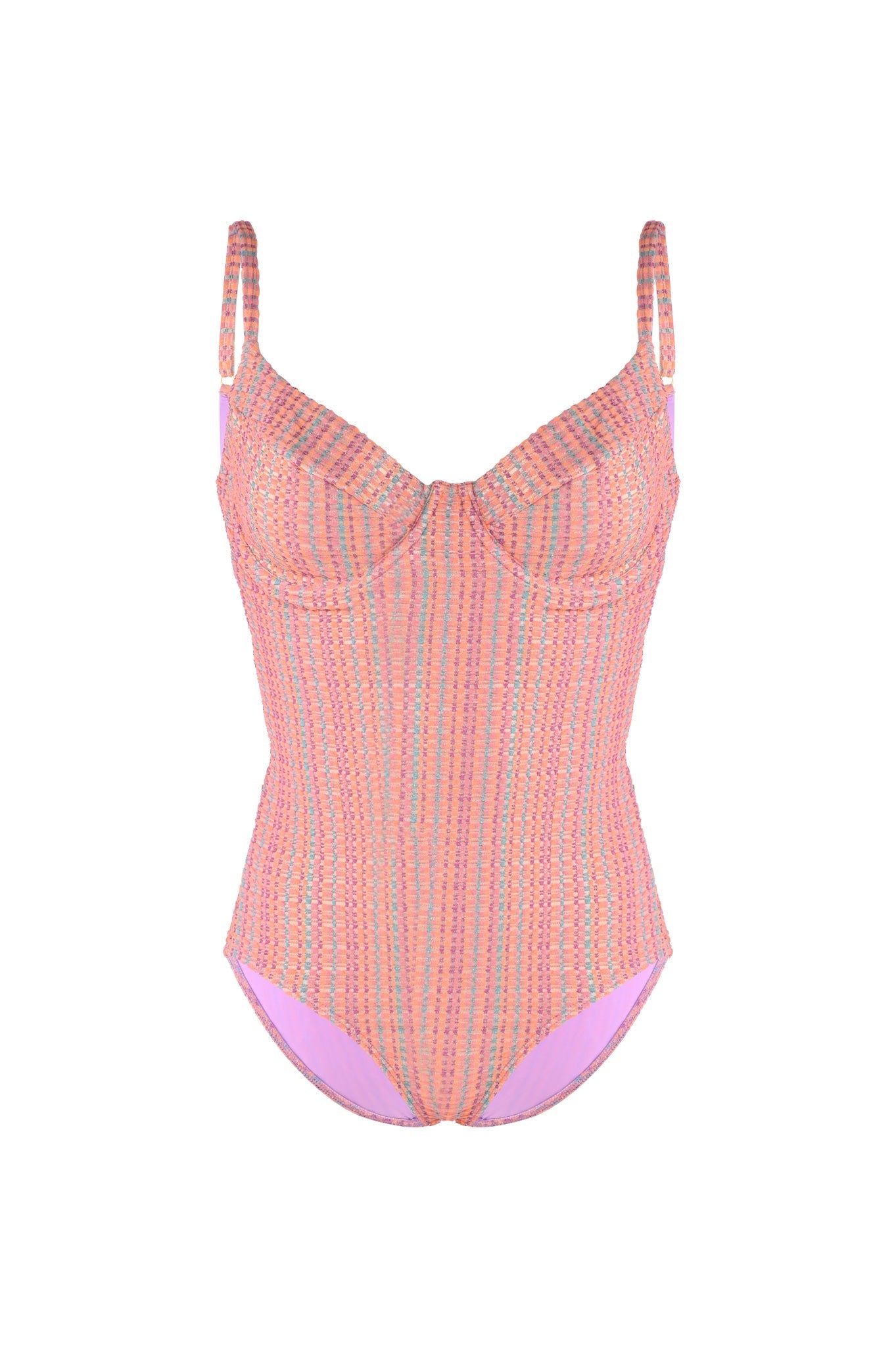 Maillot 1 Pièce Beleza Pura Jacquard Carrement