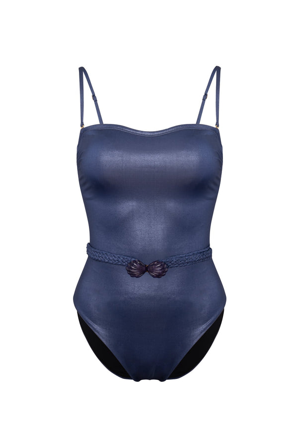 Maillot 1 Pièce Amour A La Plage Marine